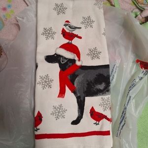 Beautiful Christmas kitchen towels